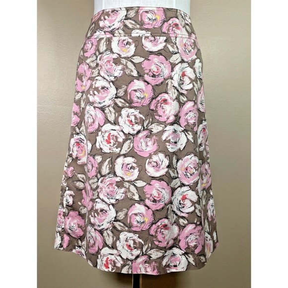 Dresses & Skirts - Vintage Jackpot Skirt Carli Gry Straight NWT New Brown Pink Size 4 -US 12/14